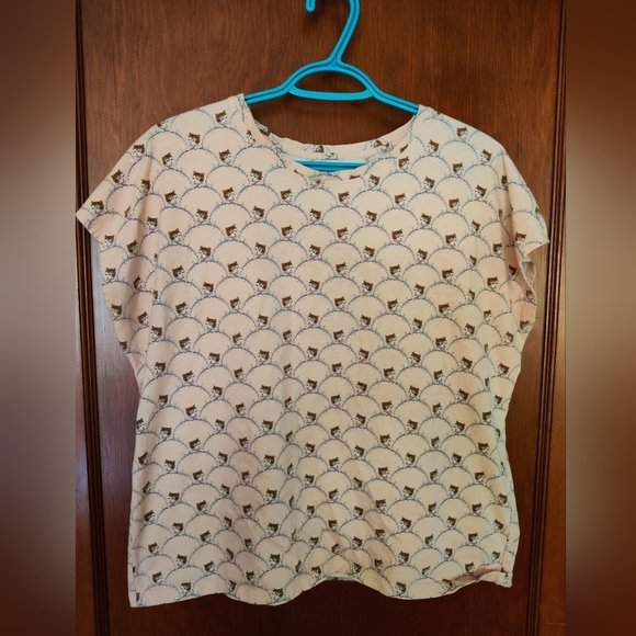 Adorable Uniqlo UT Paul & Joe Pink Cat T-shirt 🐱💗 - Picture 2 of 8